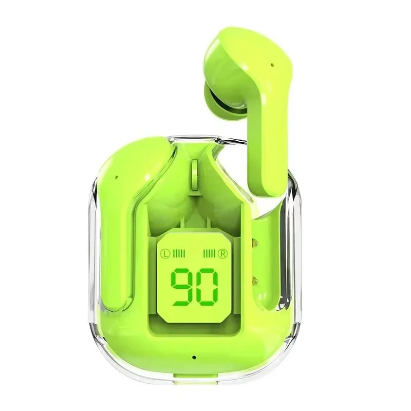 Best-Selling Transparent Wireless Headphones Ari31 with Digital Display Hk3 Gaming Bluetooth Headphones Tws Headphones