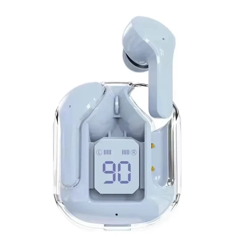 Best-Selling Transparent Wireless Headphones Ari31 with Digital Display Hk3 Gaming Bluetooth Headphones Tws Headphones