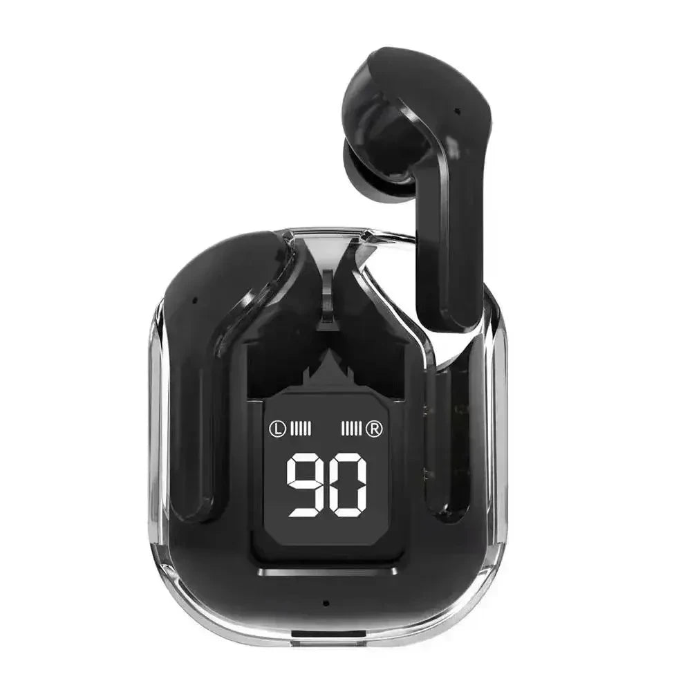 Best-Selling Transparent Wireless Headphones Ari31 with Digital Display Hk3 Gaming Bluetooth Headphones Tws Headphones