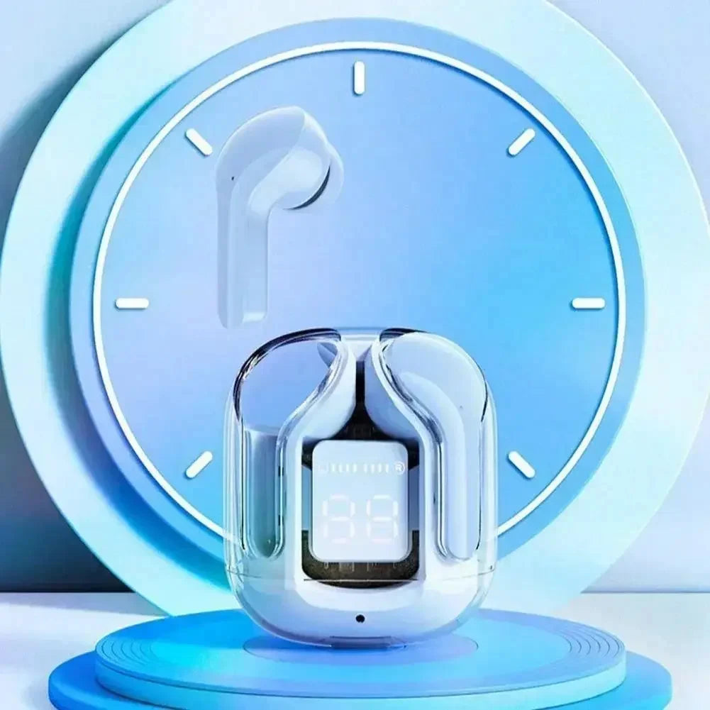 Best-Selling Transparent Wireless Headphones Ari31 with Digital Display Hk3 Gaming Bluetooth Headphones Tws Headphones