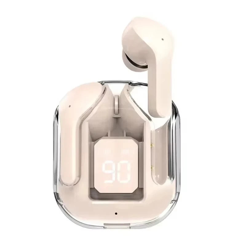 Best-Selling Transparent Wireless Headphones Ari31 with Digital Display Hk3 Gaming Bluetooth Headphones Tws Headphones